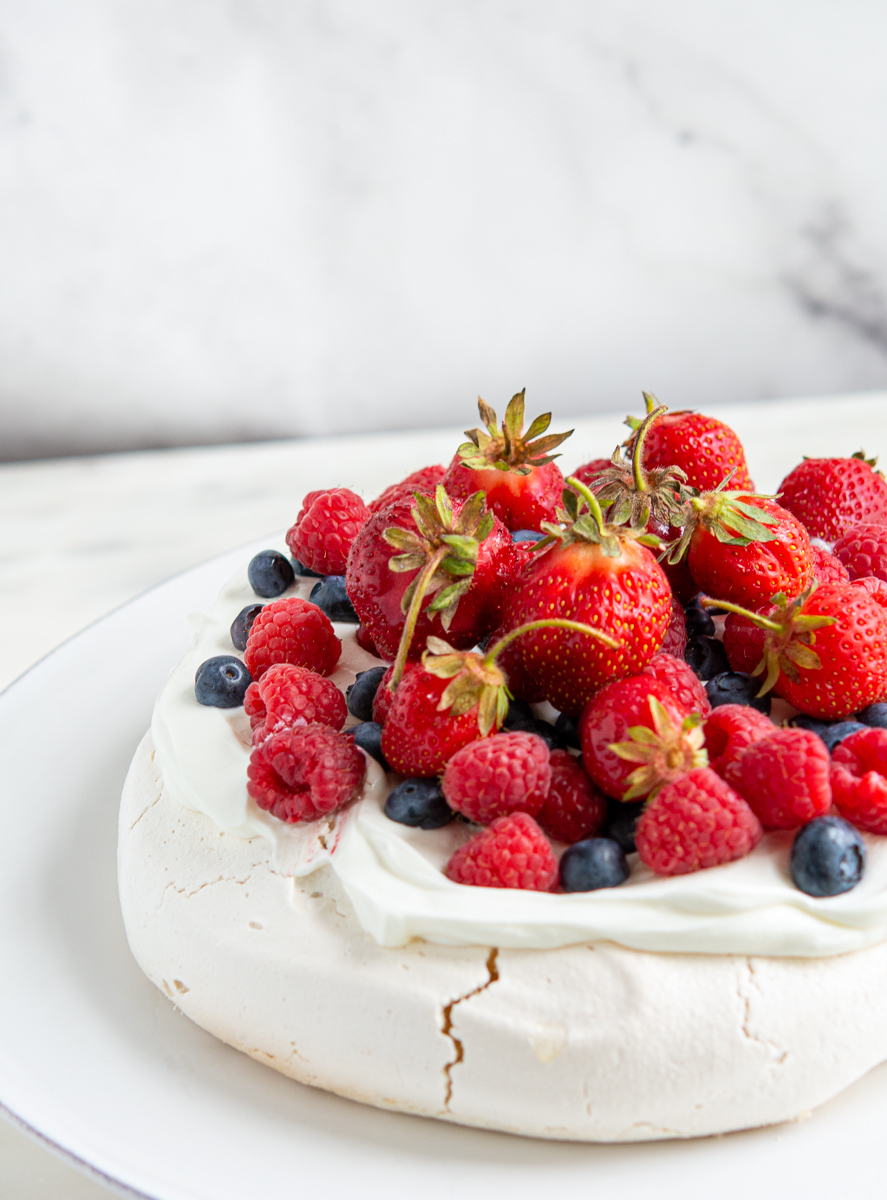 Simple Berry Pavlova • The View from Great Island
